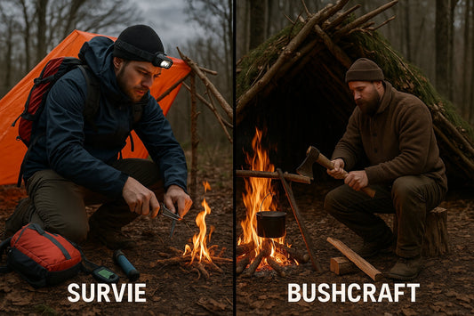 Survie vs Bushcraft : quelles différences entre ces deux disciplines outdoor ?