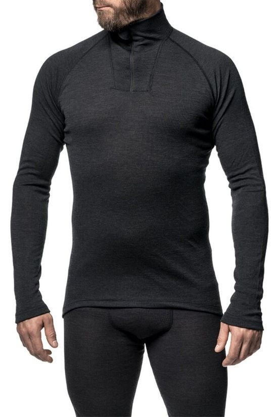 Sous-couche professionnelle ignifuge & antistatique Woolpower® Zip Turtleneck Lite Protection