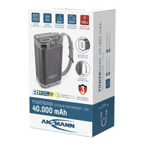 Batterie externe Ansmann 40 000 mAh