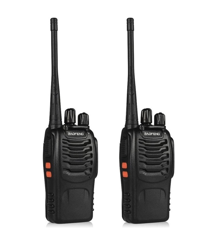 Kit Talkie-walkie tactique Baofeng BF-888S – 2 émetteurs