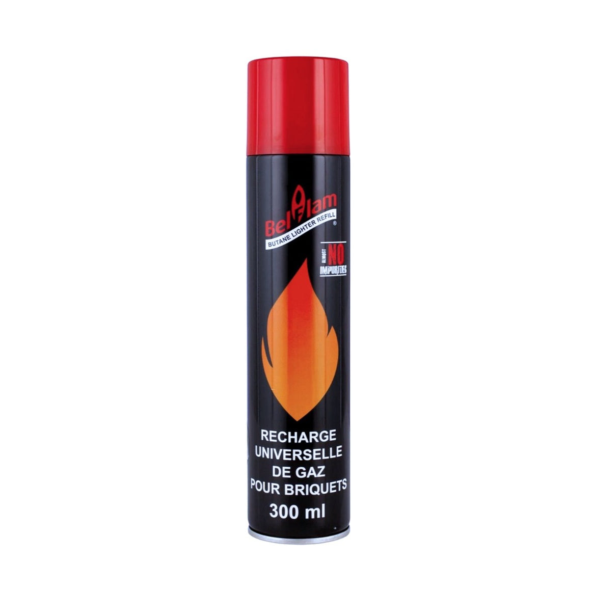 Recharge universelle de gaz pour briquet BelFlam - 300ml
