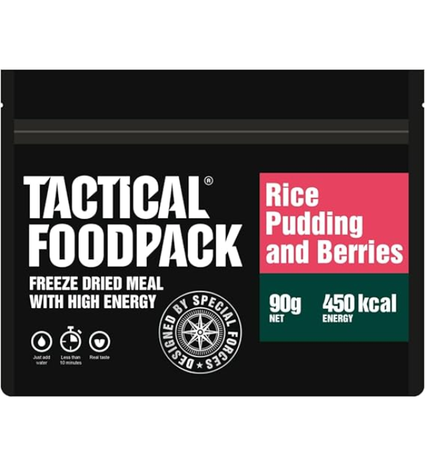 Tactische voedselpakketten - 3 smaken - individueel