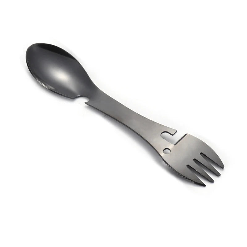 5-in-1 stainless steel multifunctional cutlery