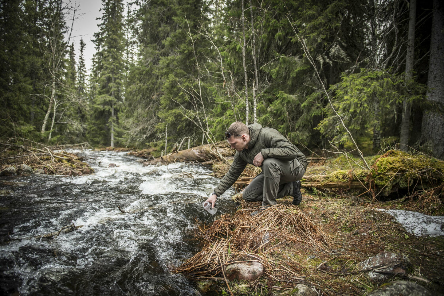 Veste Helikon-Tex Wolfhound Hoodie Reversible - Climashield®