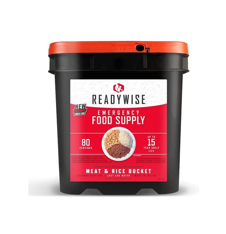 ReadyWise – Vlees & Rijst Emmer (80 porties)