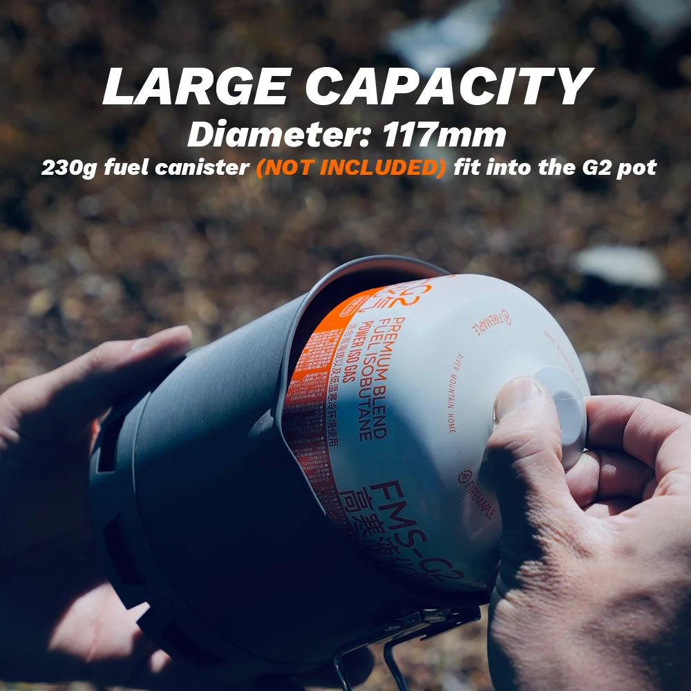 Popote Firemaple G2 ultralégère 750ml