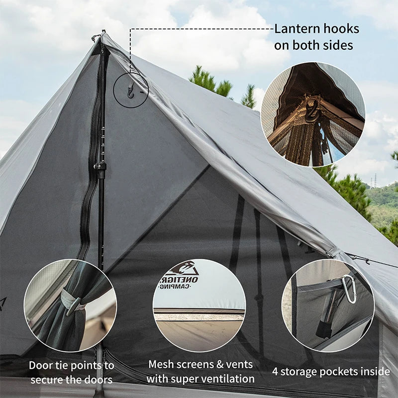OneTigris Montain Ridge tent – 2 personen, 3 seizoenen