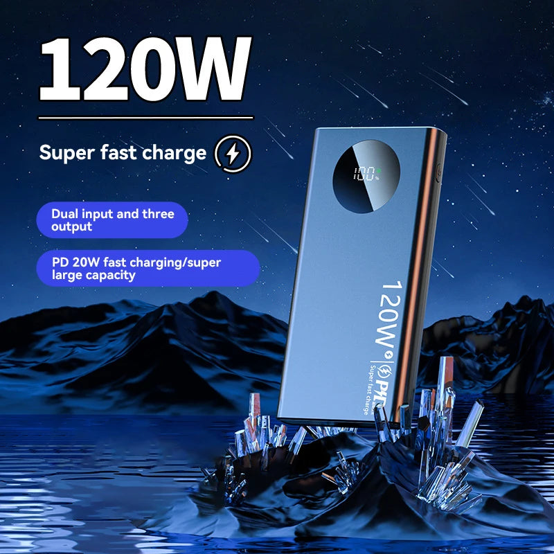 P&D 120W Powerbank - 20.000 mAh