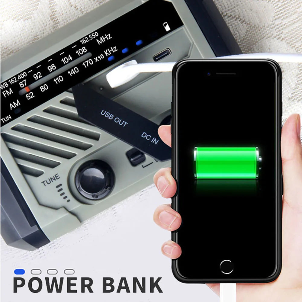 MultiGen Solar Hand Crank Noodradio