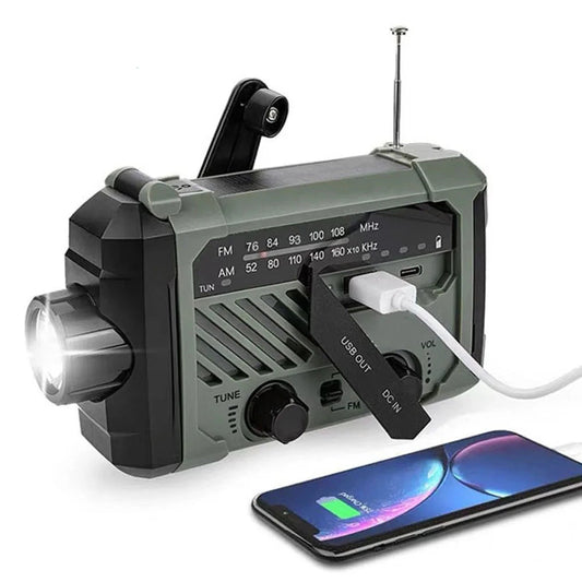 MultiGen Solar Hand Crank Noodradio