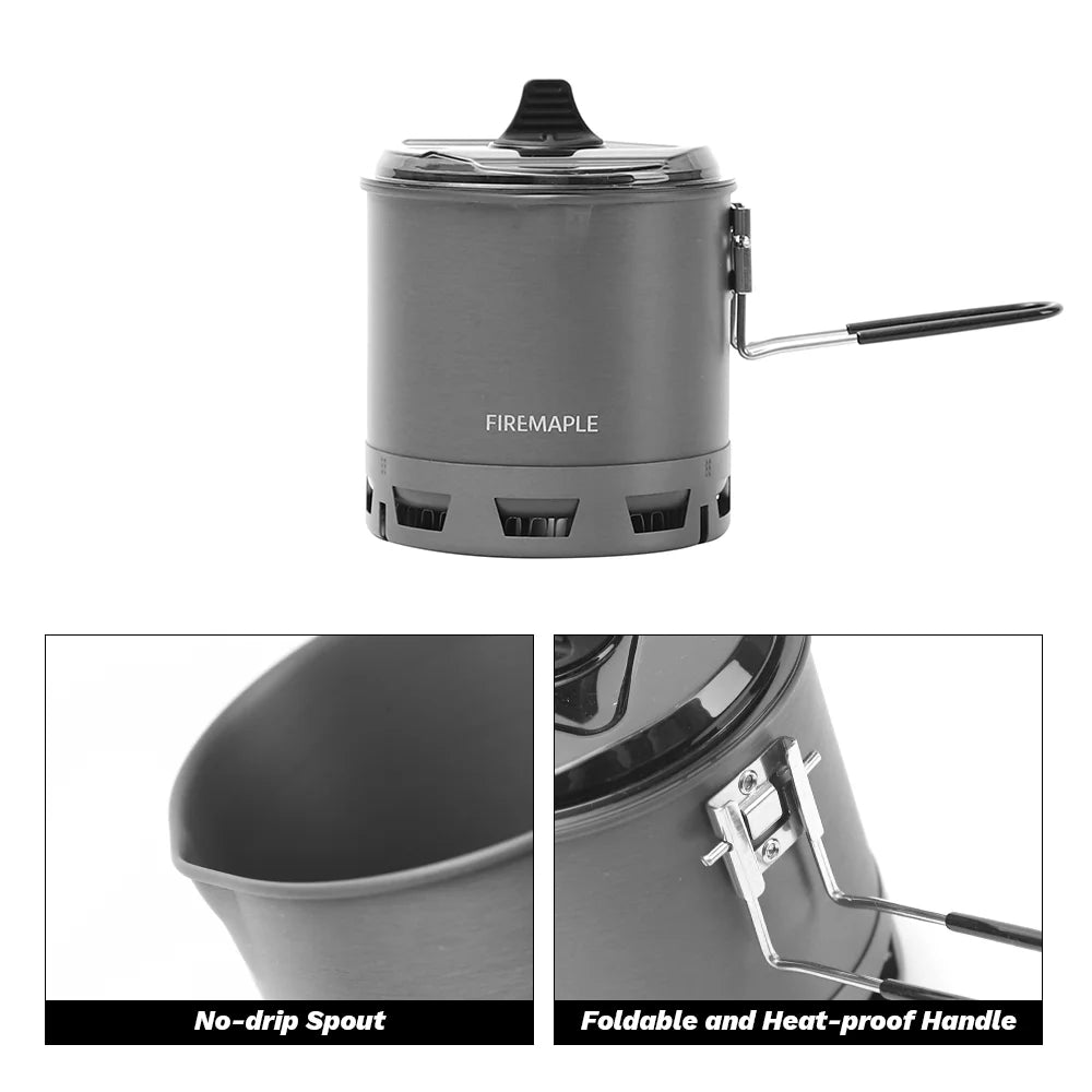 Popote Firemaple G2 ultralégère 750ml