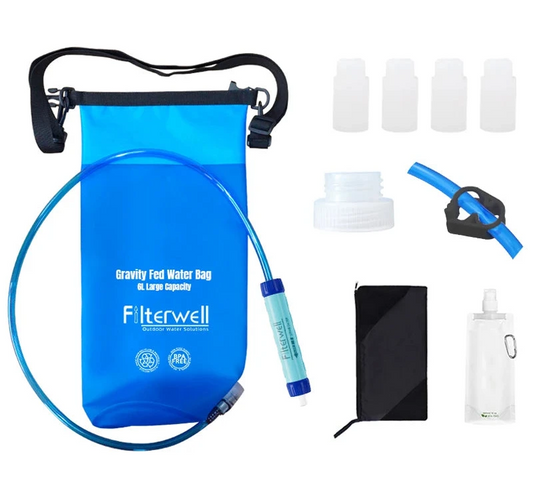 Filterwell zwaartekracht waterfiltratie (6L)