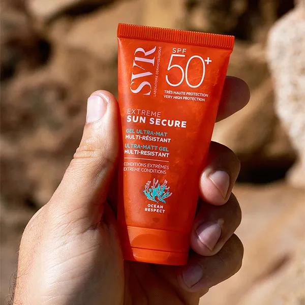 Gel solaire SVR Sun Secure Extrême IP50+ - 50ml