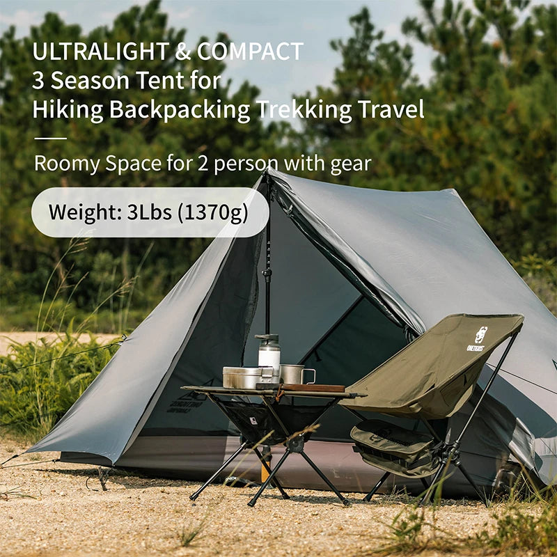 OneTigris Montain Ridge tent – 2 personen, 3 seizoenen