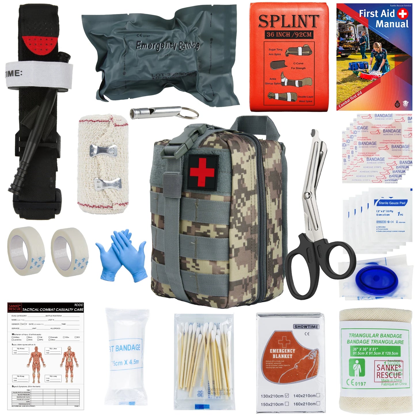 Kit de secours tactique VonGuard PolySafe