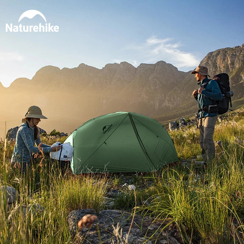 Tente Naturehike 2P – Ultralégère, 3 saisons