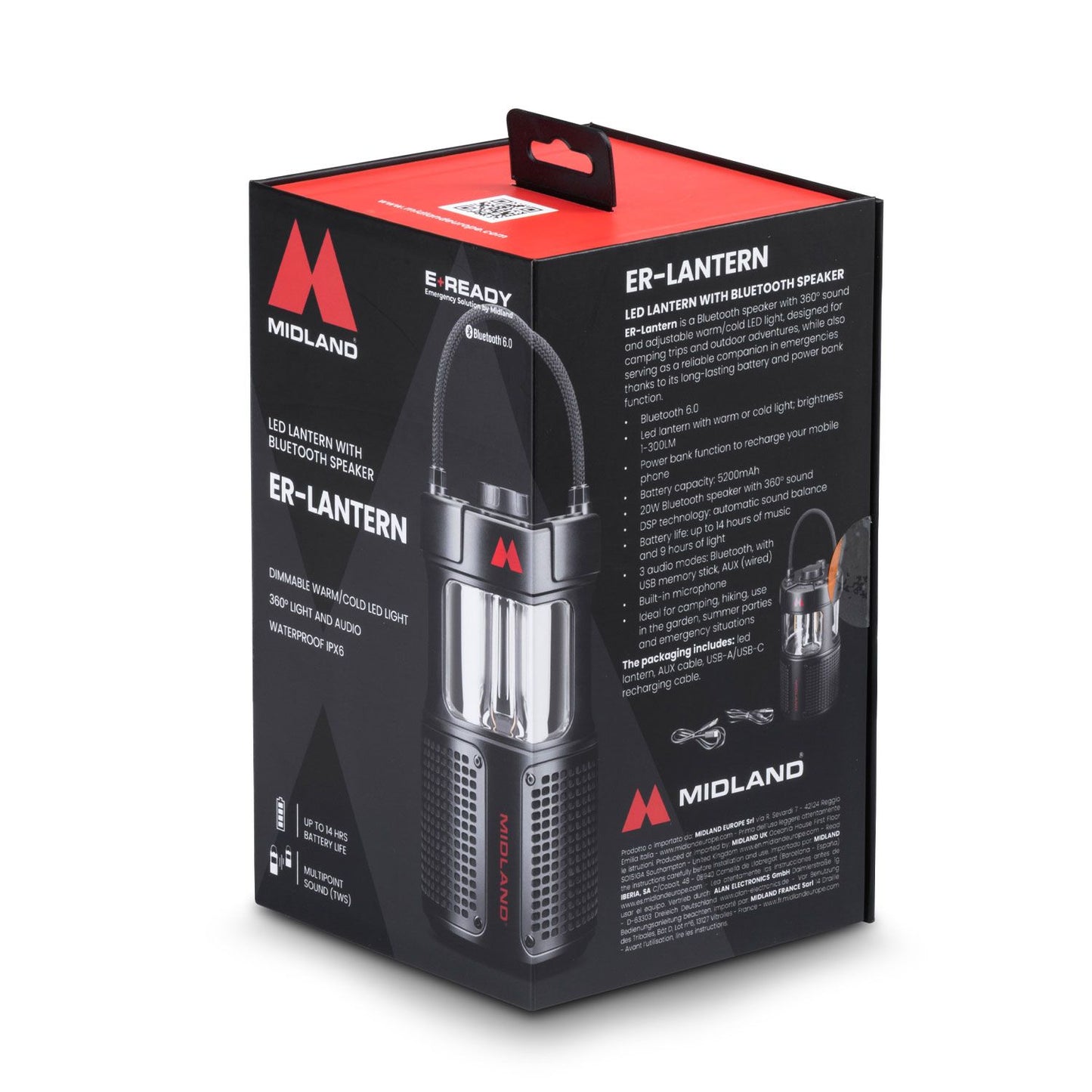Midland ER LED-lantaarn