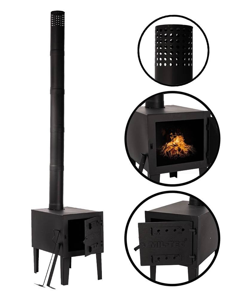 Poêle de tente et bivouac Mil-Tec® - 31,7 kg