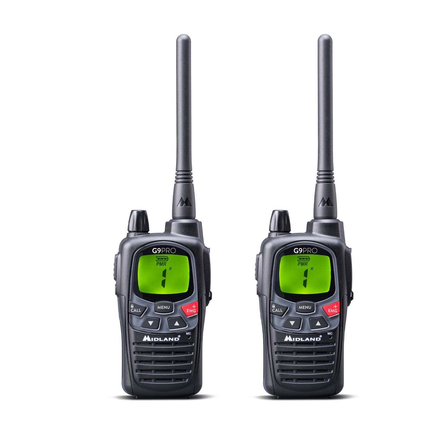 Kit 2 Midland G9 Pro portofoons