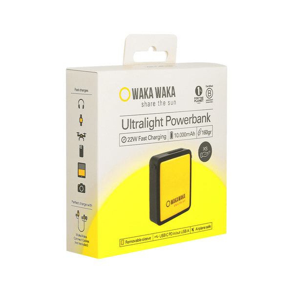 WakaWaka Power 10 compacte powerbank - 10.000 mAh