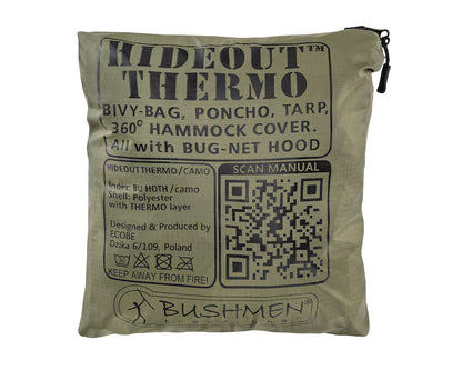 Bivvy Bag multifonction Bushmen Hideout™ Thermo - Camouflage