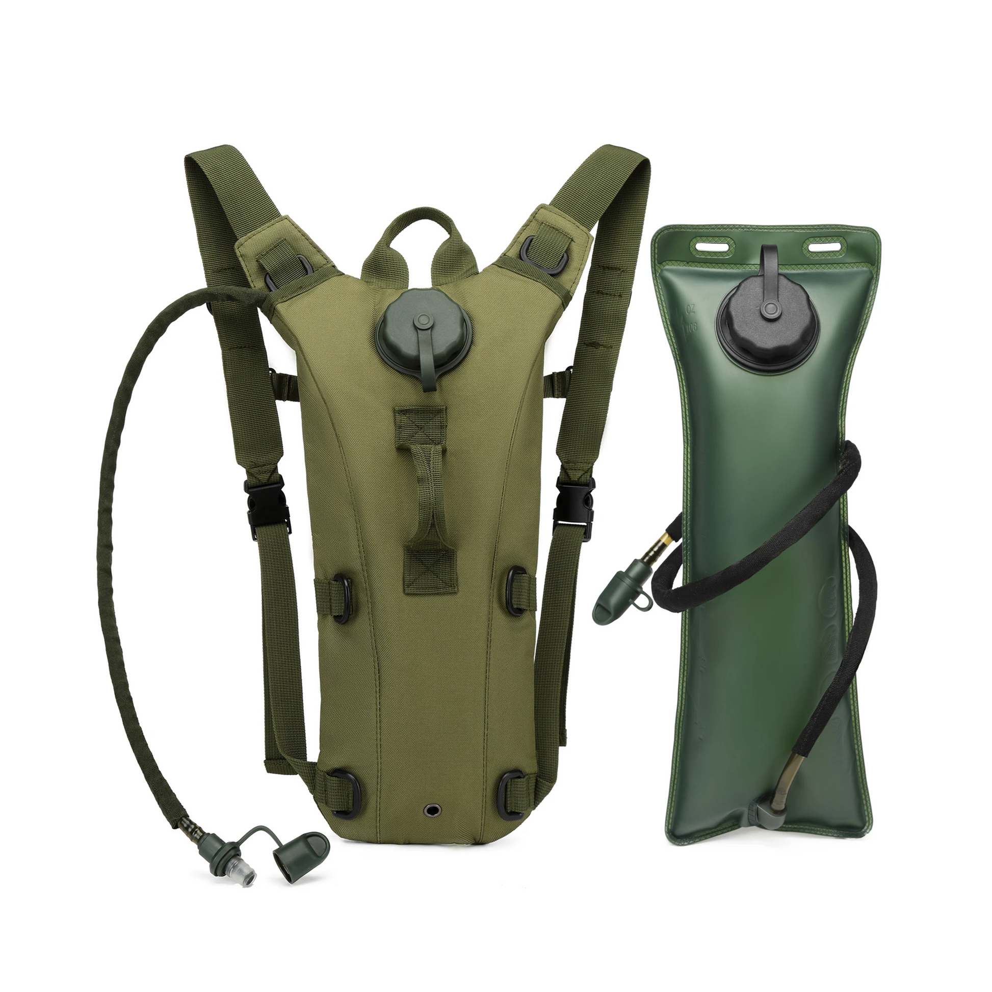 backpack for hiking with water Teton Oasis 18L & 22L Hydration Packs Included Bladder Teton Gear Double sealing side technique Water Buffalo Hydration Backpack -