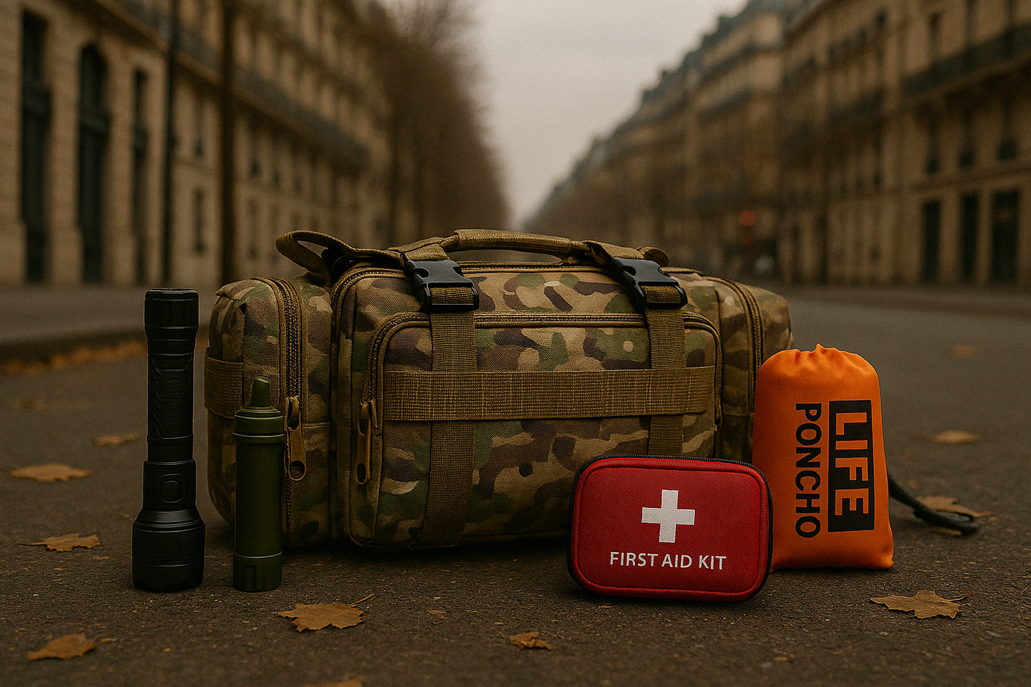 Ultra-compact car &amp; EDC emergency kit