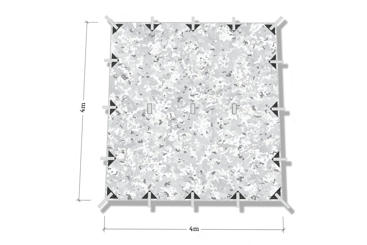 DD Hammocks Tarp 4x4 Winter MC