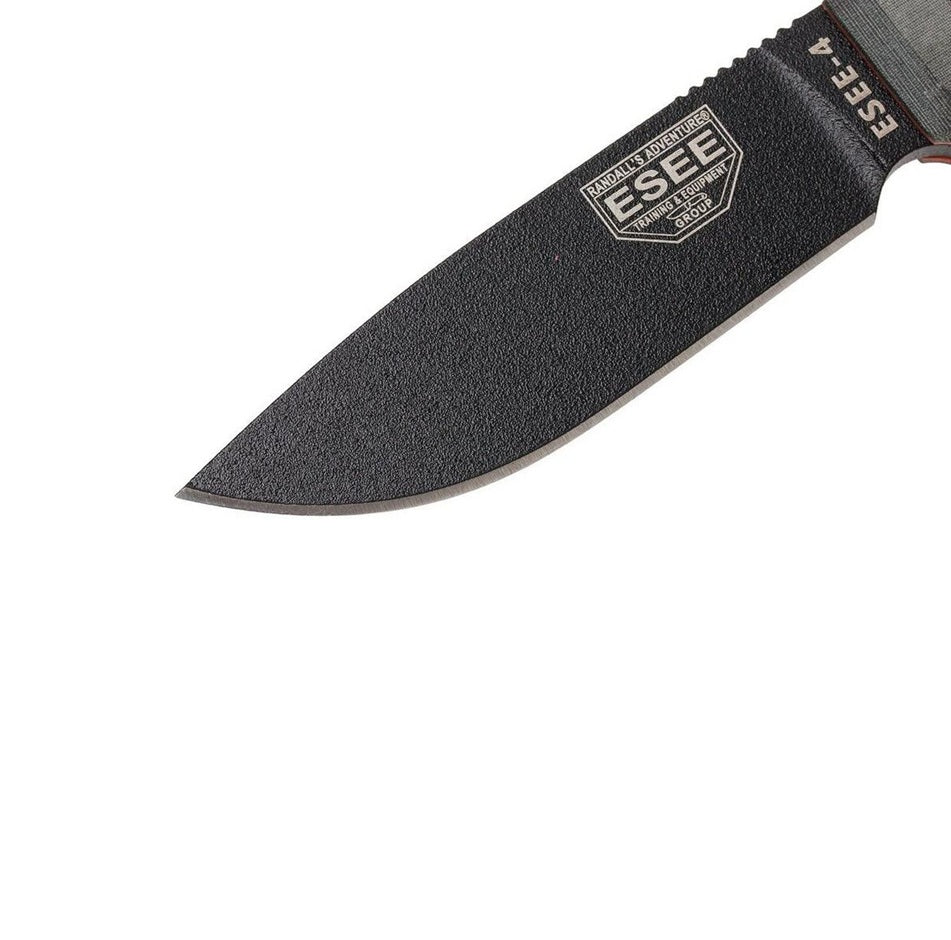 Couteau ESEE Model 4 Black blade