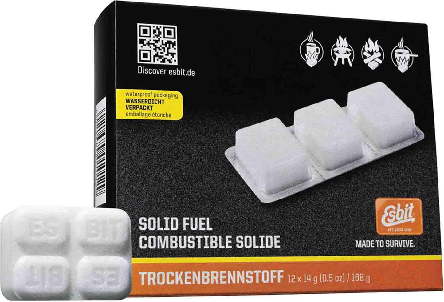 Combustibles solides Esbit 12 x 14g