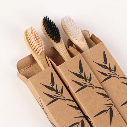 Brosse à dents en bambou ultra-douce