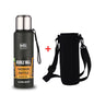 Gourde isotherme acier inox MG – 0,5L à 1,5L