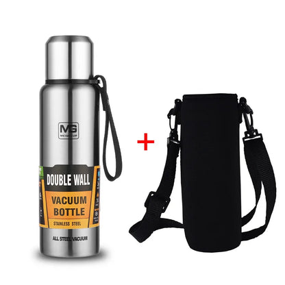 Gourde isotherme acier inox MG – 0,5L à 1,5L