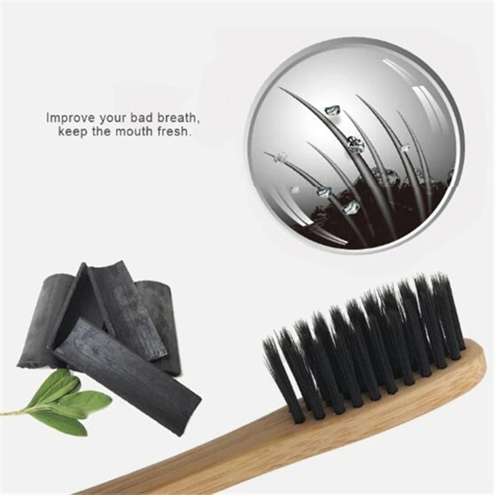Brosse à dents en bambou ultra-douce