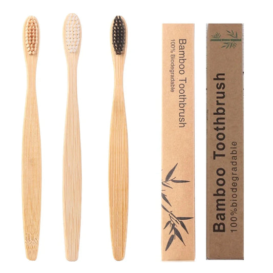 Brosse à dents en bambou ultra-douce