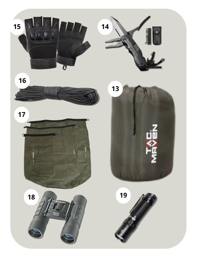Module Buiten & Gereedschap – Comfortkit 72 uur