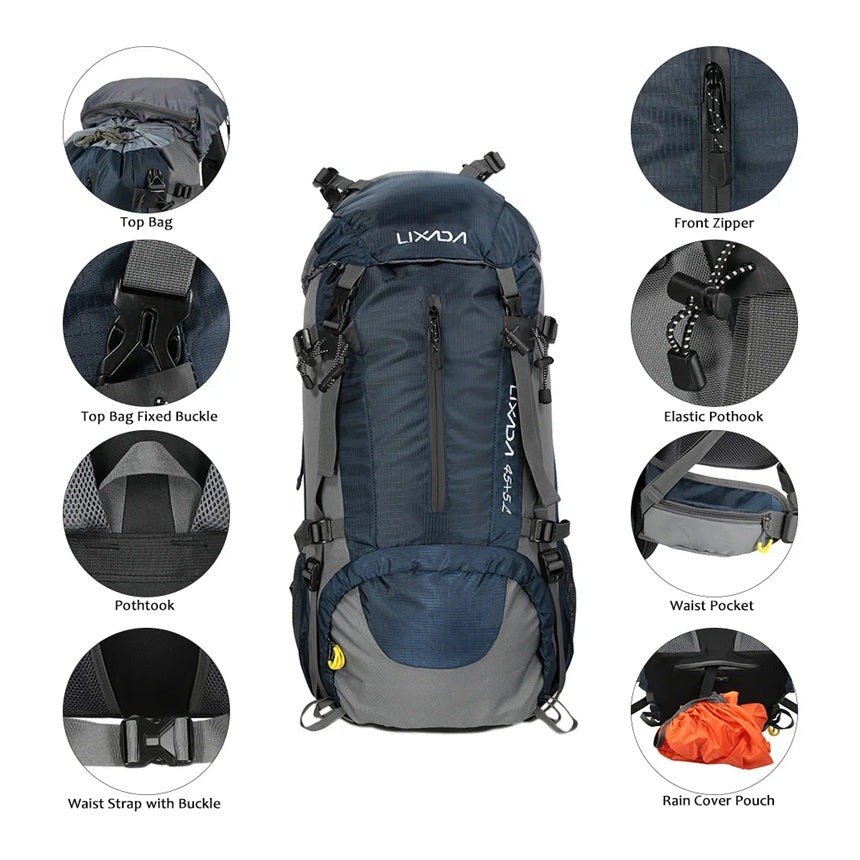 Sac à dos Lixada CarryQuest® - 50L