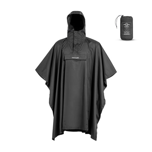 Poncho Pentagon Cloudburst Packable