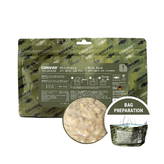 CONVAR™ gevriesdroogde maaltijd - rijstpudding