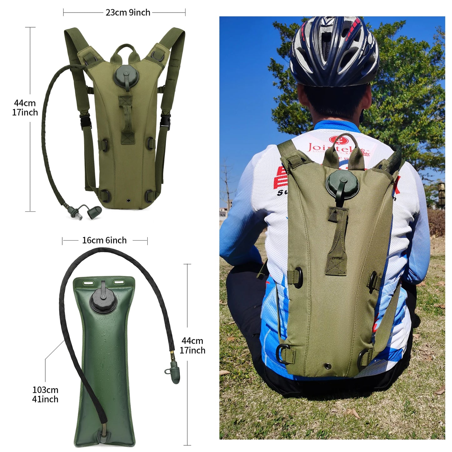 Le sac à dos d’hydratation Hydrapic KMS