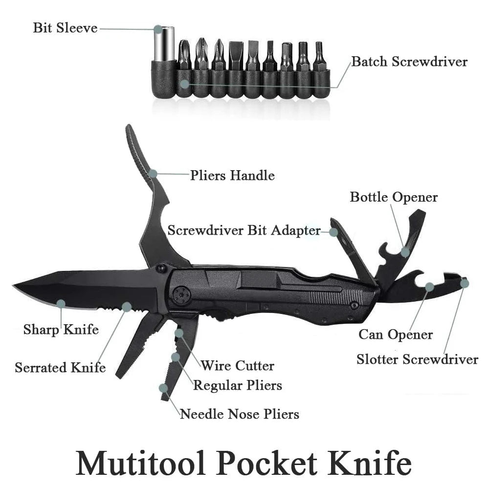 10-in-1 opvouwbare multitool