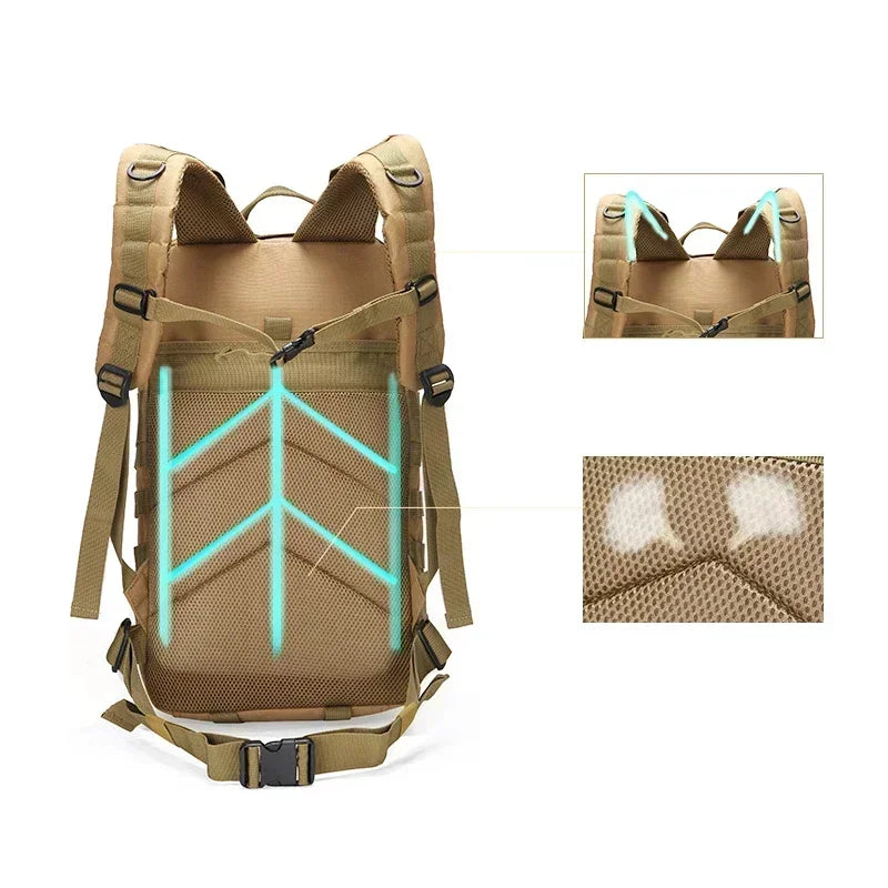 Sac à dos tactique Covert - 40L