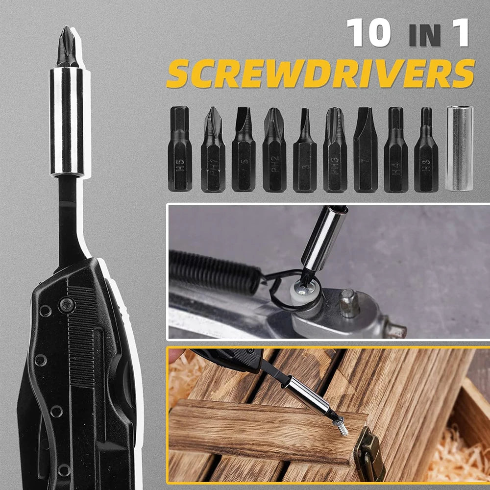 10-in-1 opvouwbare multitool