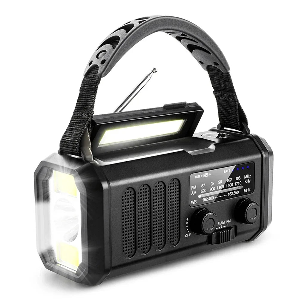 Woopker SunDyn Solar Hand Crank Noodradio