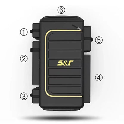 Organiseur de coffre pliable étanche S&T - 70L