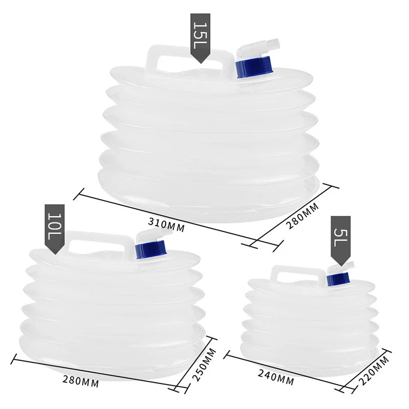 Réservoir d’eau pliable – 5L, 10L ou 15L