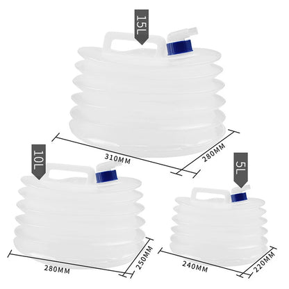 Réservoir d’eau pliable – 5L, 10L ou 15L