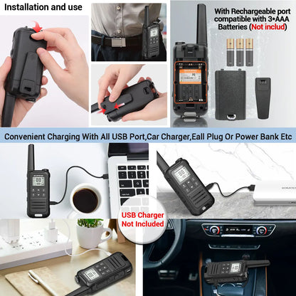 Baofeng F22 Walkie Talkie-kit