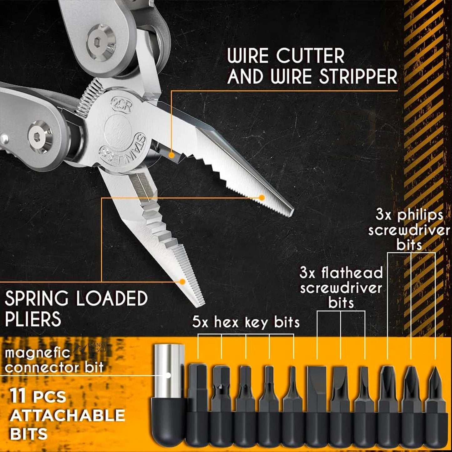 Sanke Rescue 24-in-1 multitool