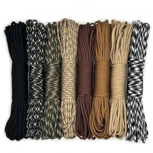 550 Paracord - Gebruik voor algemeen en tactisch gebruik (5, 10, 20, 31 m)